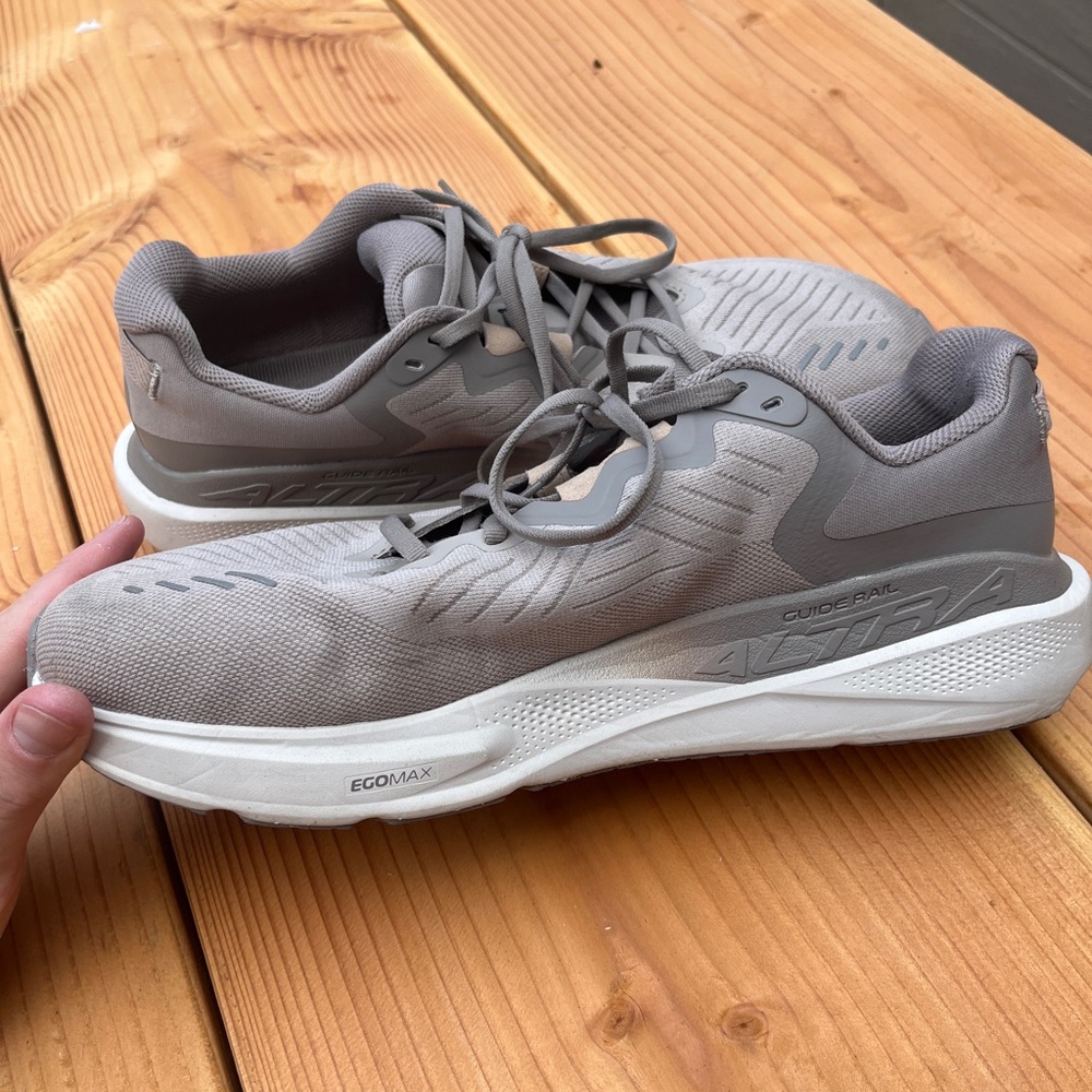 Altra Light Gray Running Shoes - Picture 7 of 10